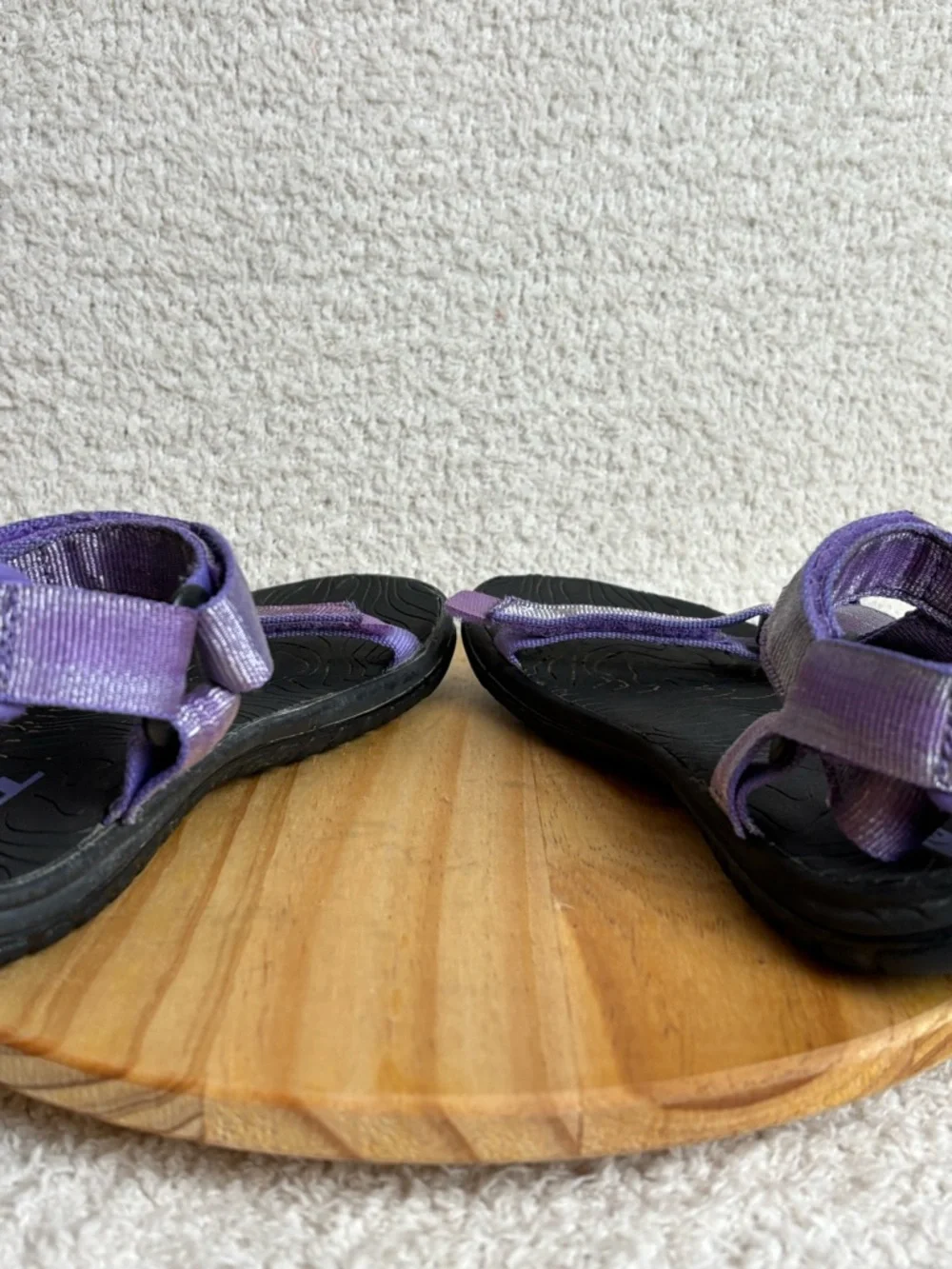Teva Sandals Womens 7 Purple Black Hurricane 3 Strappy Open Toe Sport Shoe